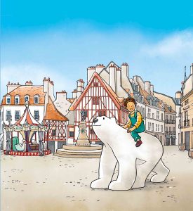 Lancement du livre « L&rsquo;ours Pompon se balade à Dijon »