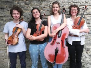 Concert acoustique quatuor à cordes Hellébore