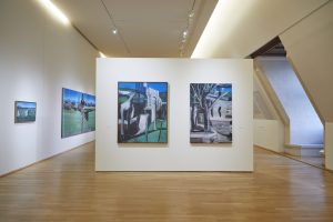 Nocturne – Lectures dans l’exposition Marc Desgrandchamps – Silhouettes