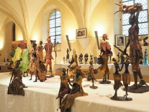 Expo-vente de bronzes et artisanat du Burkina-Faso et vins de Bourgogne