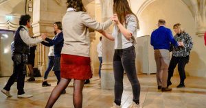 Des pas de danse au palais