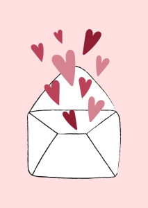 Atelier cartes de voeux St Valentin