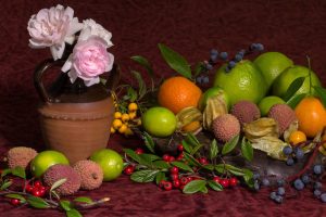 Atelier nature morte à la peinture acrylique