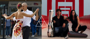 Tango en gare de Dijon : démo de danse et musique live