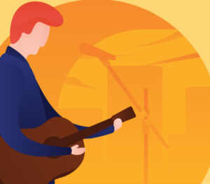 Lecture musicale : Un long blues  en la mineur