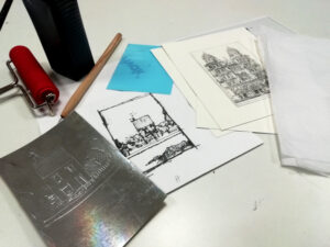 Atelier tout public – Gravures et monotypes