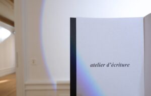 Atelier d&rsquo;écriture