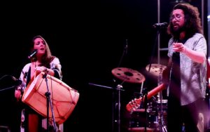 La peña de Sueño Latino