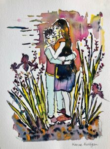 Talant – Vernissage de l&rsquo;exposition « Histoires en Partage » de Karine Aurégan