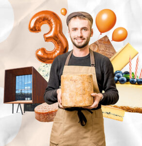 3 ans – L’extraordinaire week-end fromage