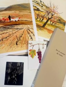1h avec le patrimoine contemporain : la vigne et le livre d&rsquo;artiste