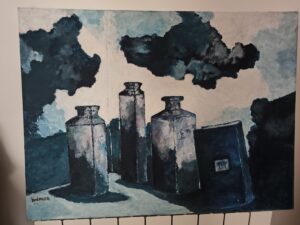 Vernissage Alain Fougeras à l&rsquo;Espace Baudelaire