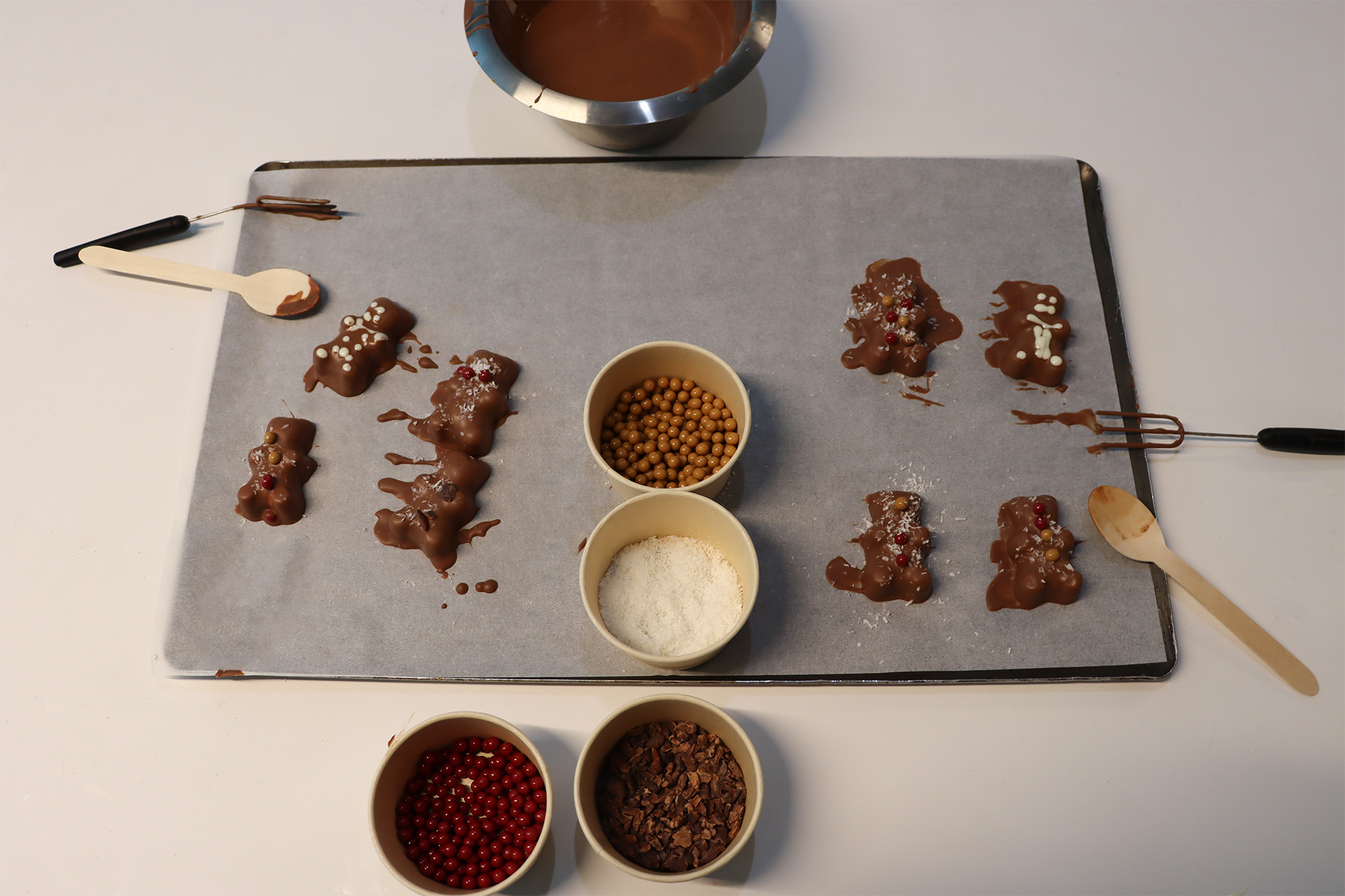 Guimauve et chocolat