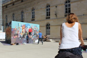 Visite des œuvres d&rsquo;art urbain en vélo