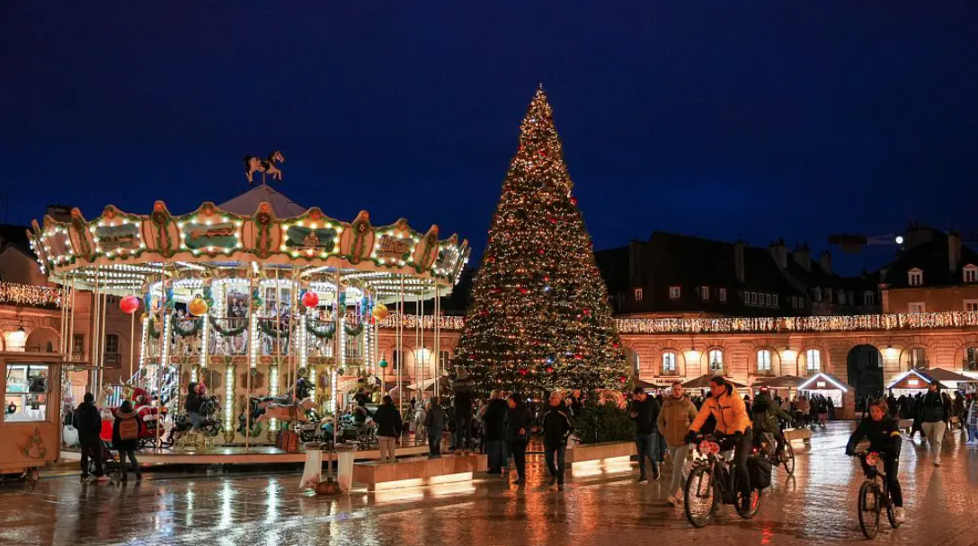 Lancement des illuminations de Noël « Féeries de Noël » 2025 à Dijon
