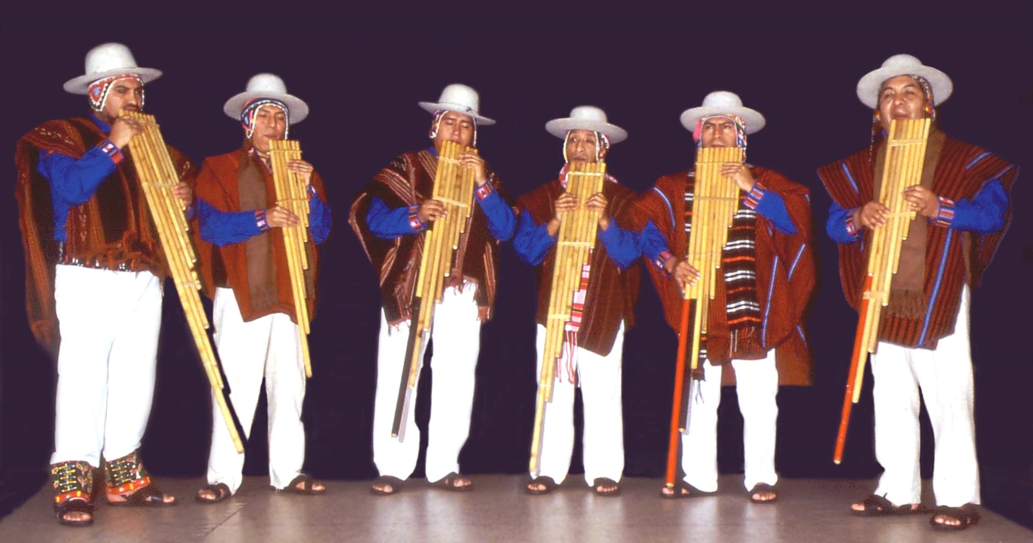Concert du groupe Qhanantiri de Bolivie