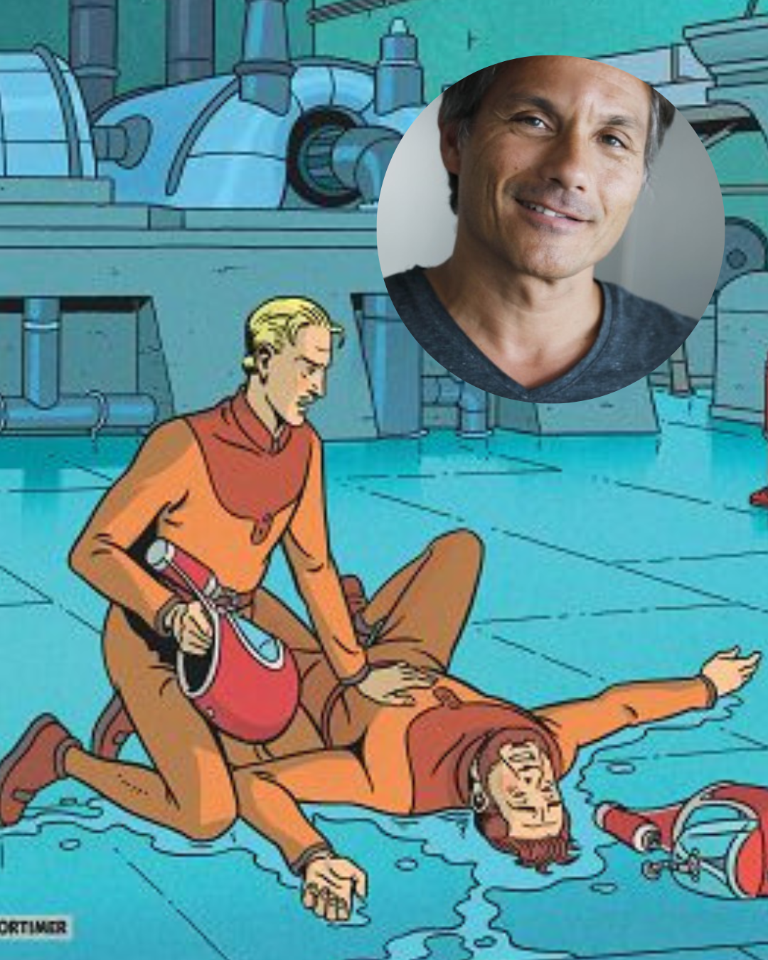 Dédicace de Peter Van Dongen pour Blake et Mortimer T 31