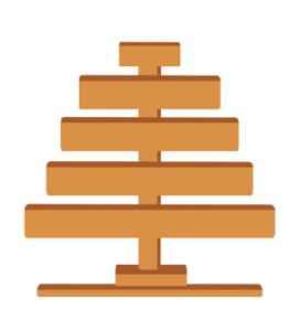 Création d’un sapin de Noël à partir de palettes en bois