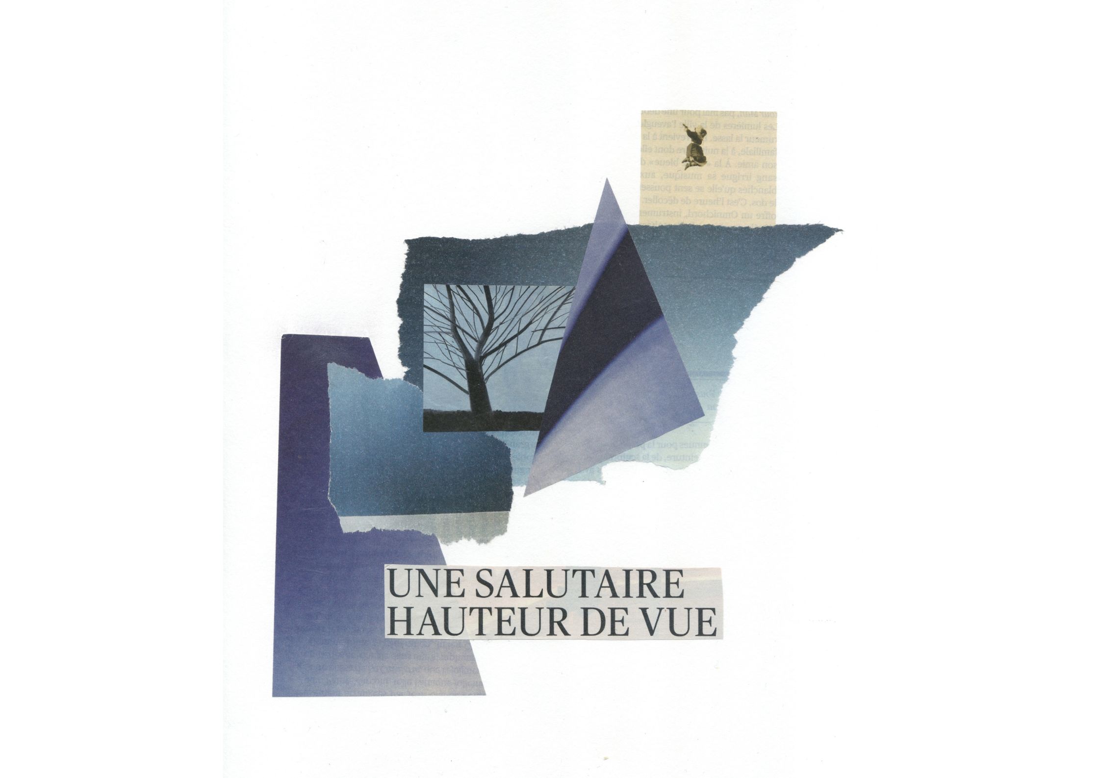 Atelier Collage et poésie à l&rsquo;Espace Baudelaire par Cloé Przyluski
