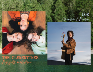 Double concert – The Clementines + Loé