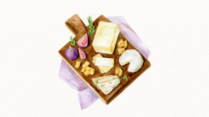 Aquarelles fromagères