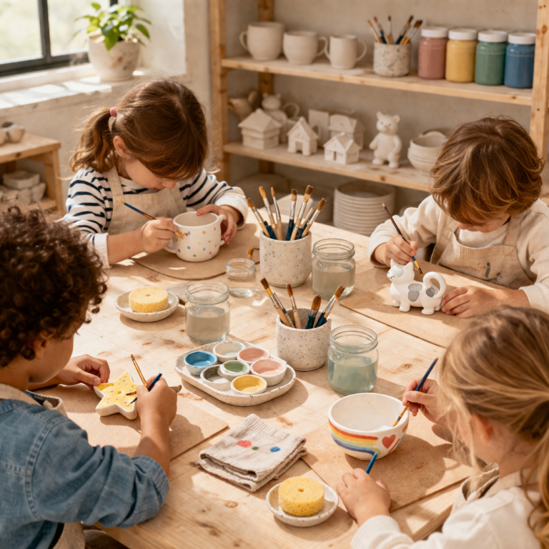 Peinture sur céramique – spécial enfants