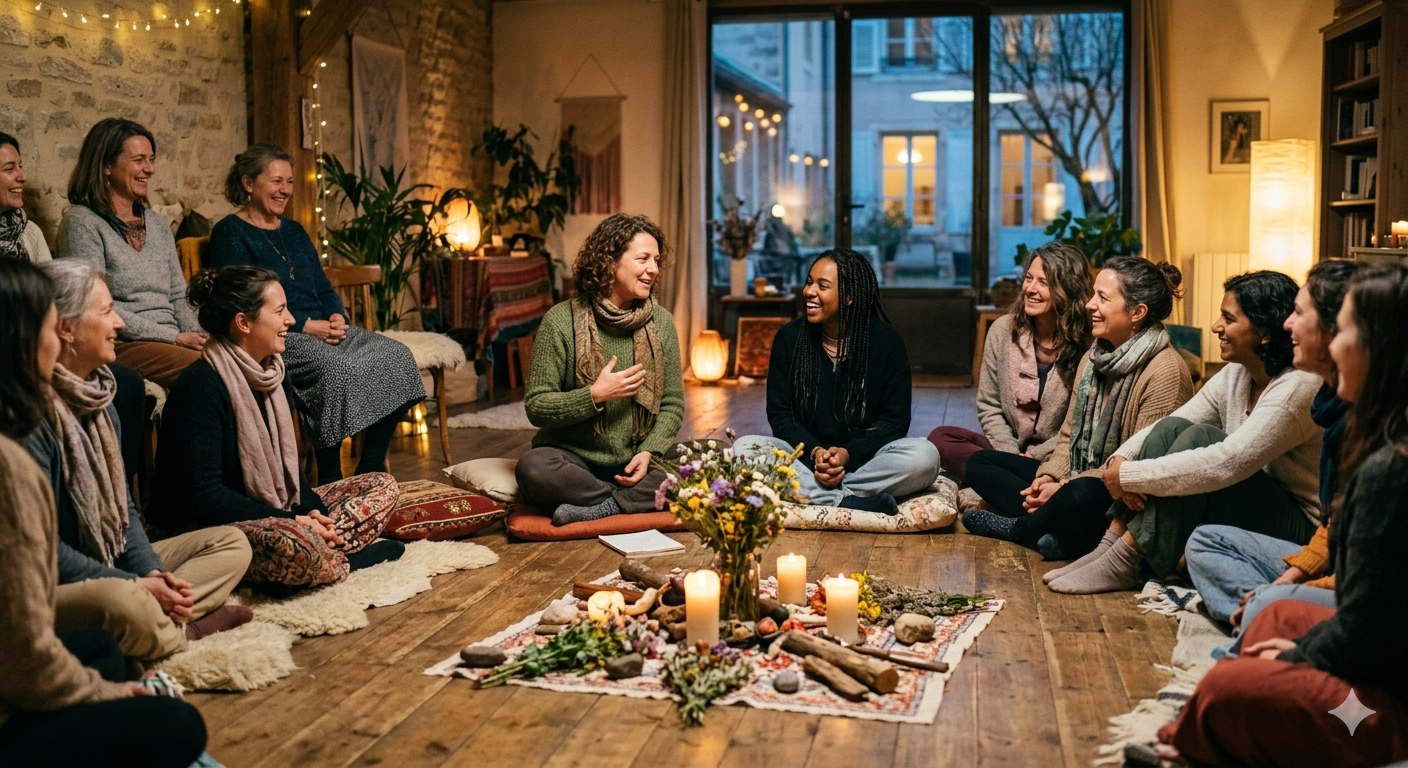 Cercle de femmes 🌺 Ménopause & liberte intérieure