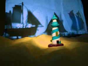 Théâtre d&rsquo;objets – Moby Disch, de la compangie « Les Îles Voisines »