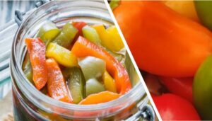 Les pickles : les poivrons aigre-doux