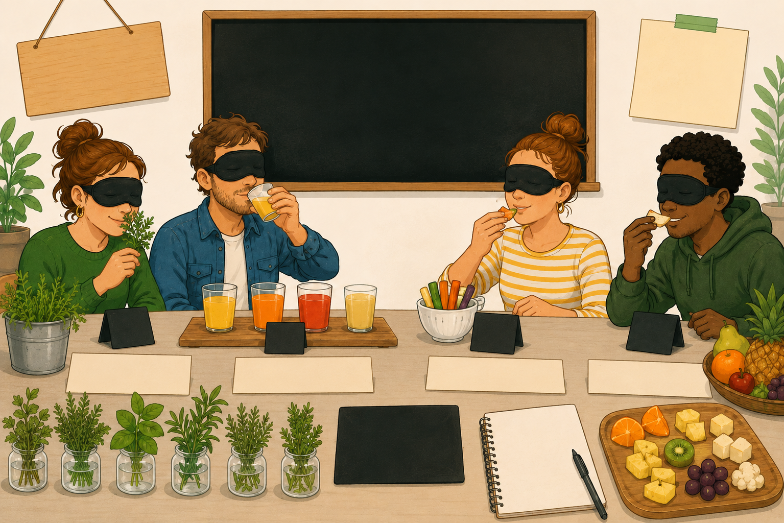 Blind tests culinaires
