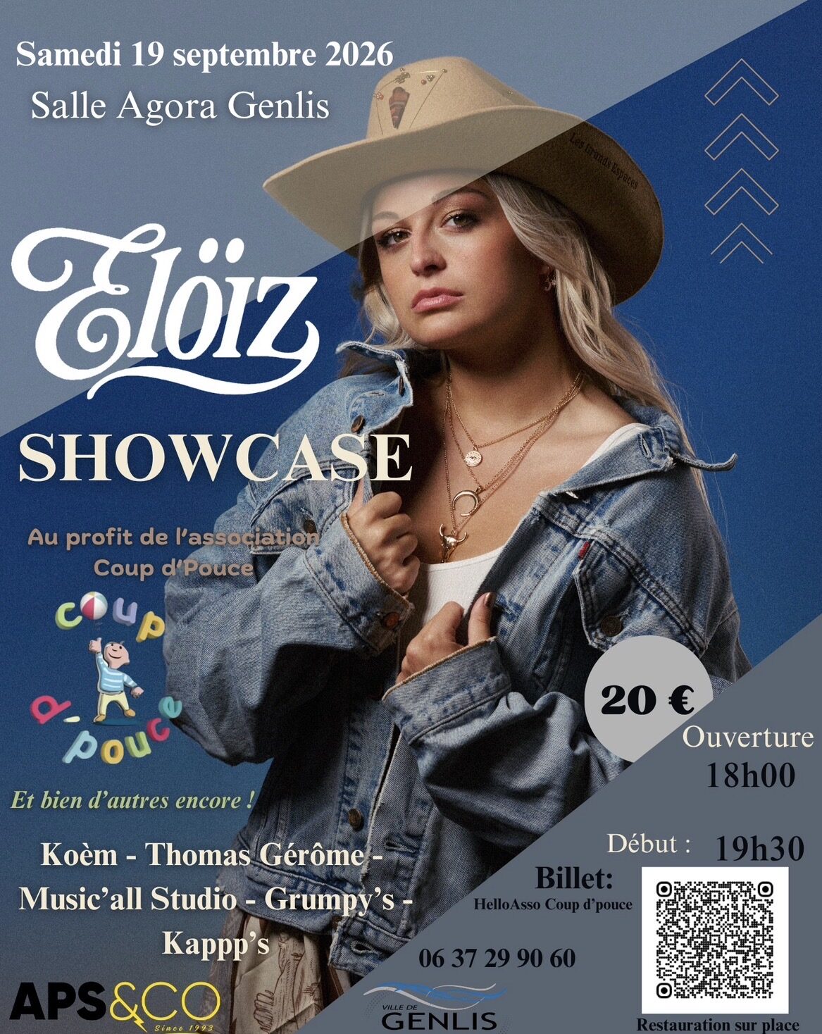 Septembre en OR – Showcase au profit de l’association Coup d’Pouce