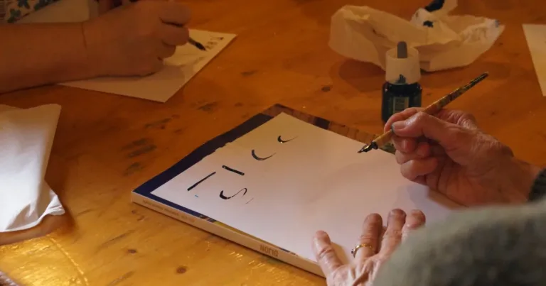 Calligraphie au cellier