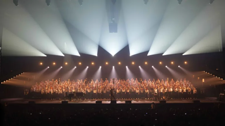 Dans le choeur de Céline