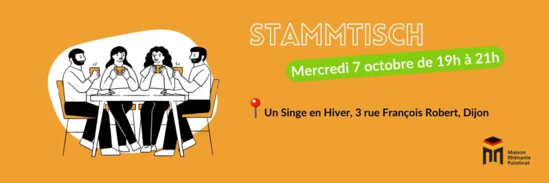 Stammtisch – Café linguistique germanophone