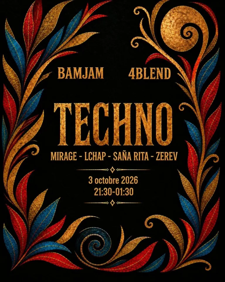 4Blend invite Saña Rita et Lchap – DJ Set Techno