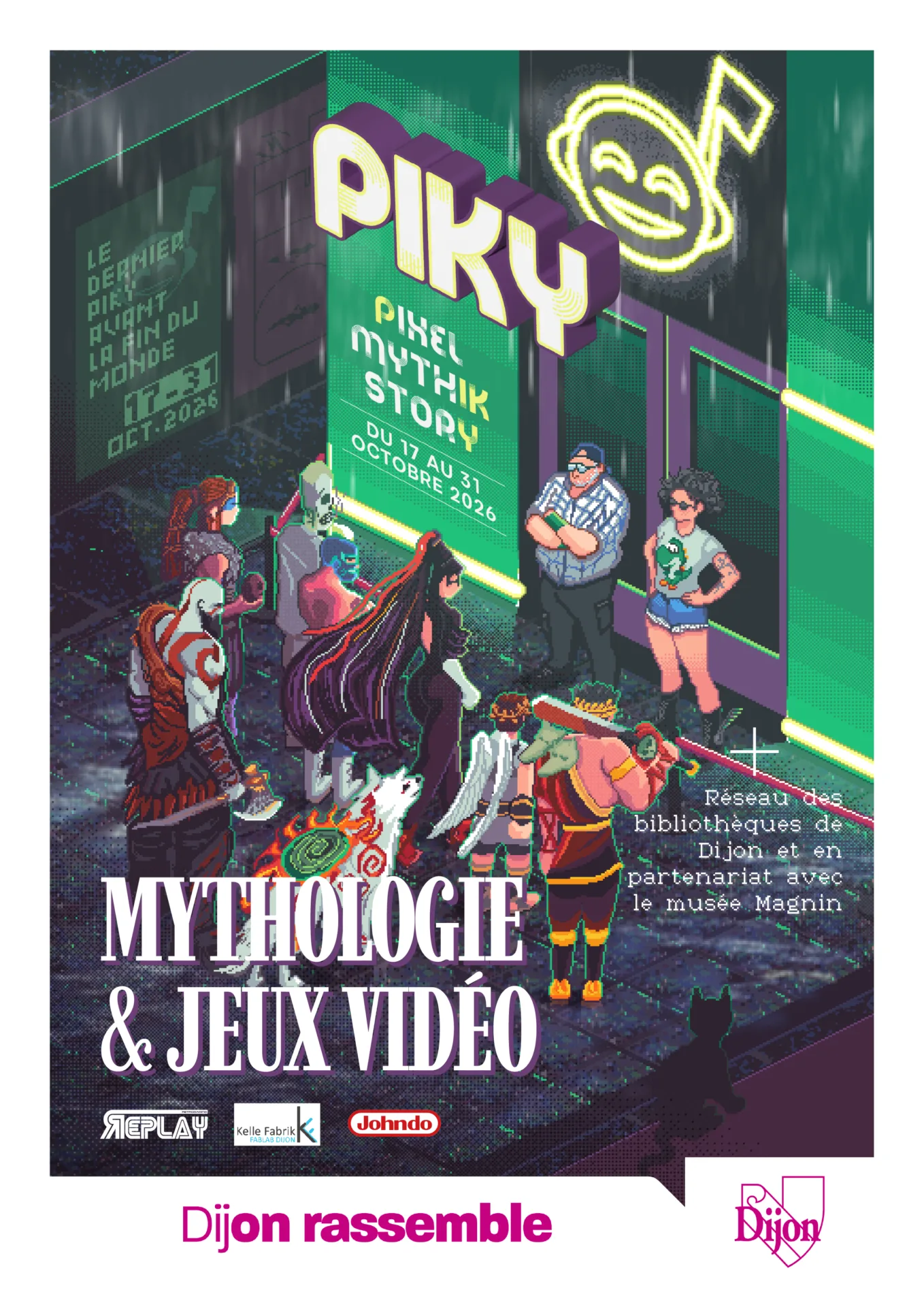 Festival PIKY: retrogaming à la bibliothèque