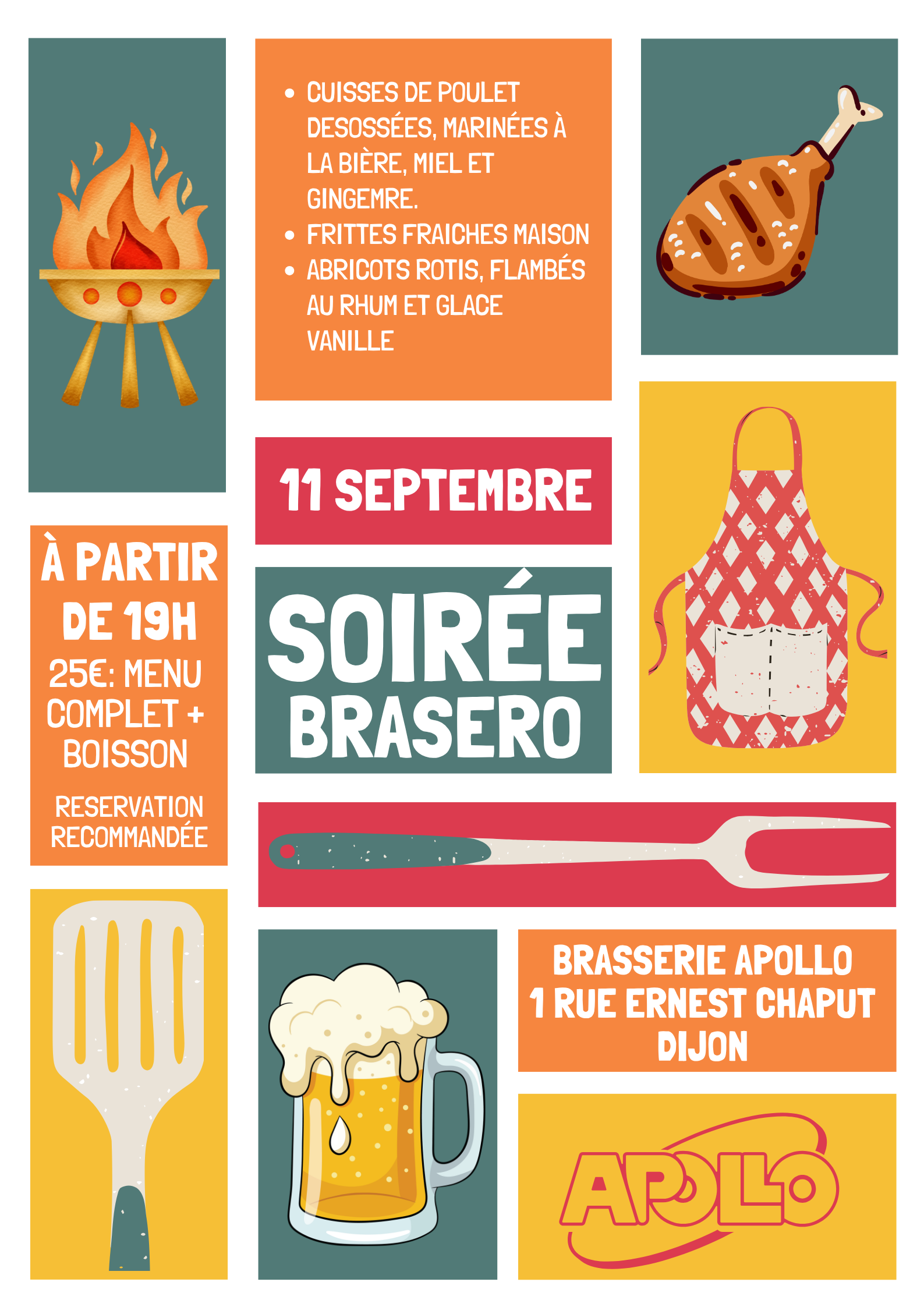 Soirée Brasero et concert