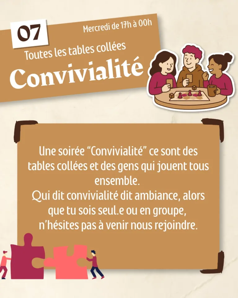Soirée convivialité