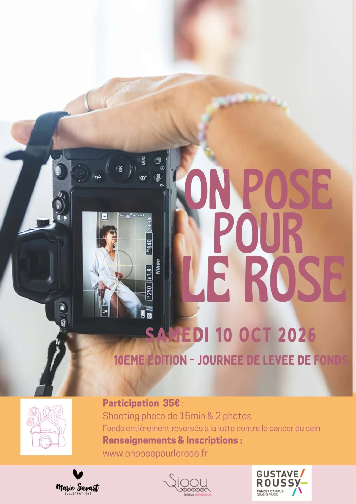 On Pose Pour le Rose