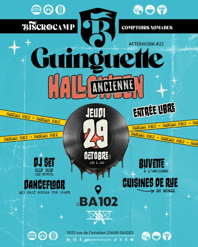 GUINGUETTE À L&rsquo;ANCIENNE du BISCROCAMP