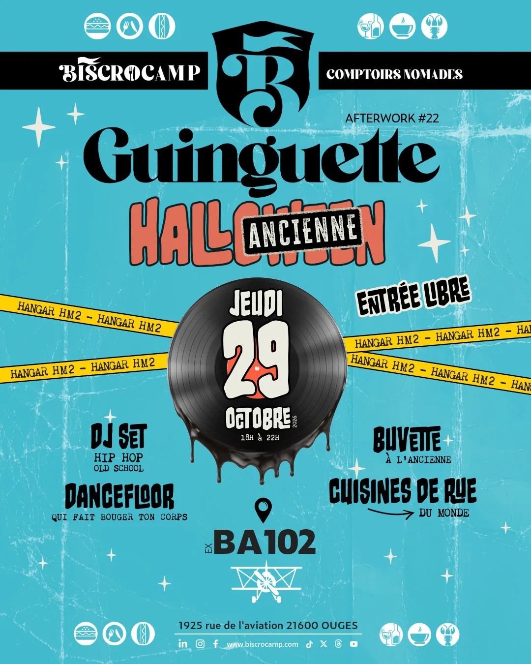 GUINGUETTE À L&rsquo;ANCIENNE du BISCROCAMP