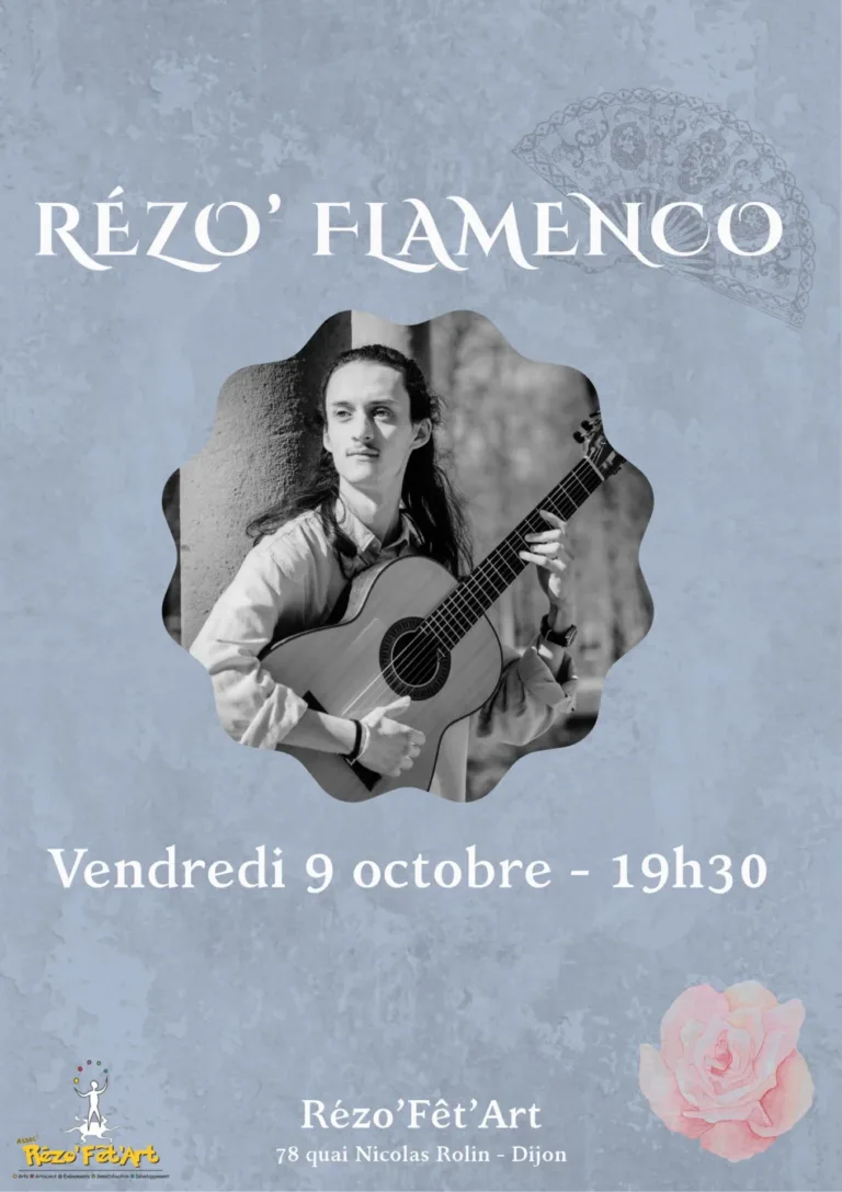 Rézo&rsquo;Flamenco – Récital de guitare flamenca par Manolo Quéchon