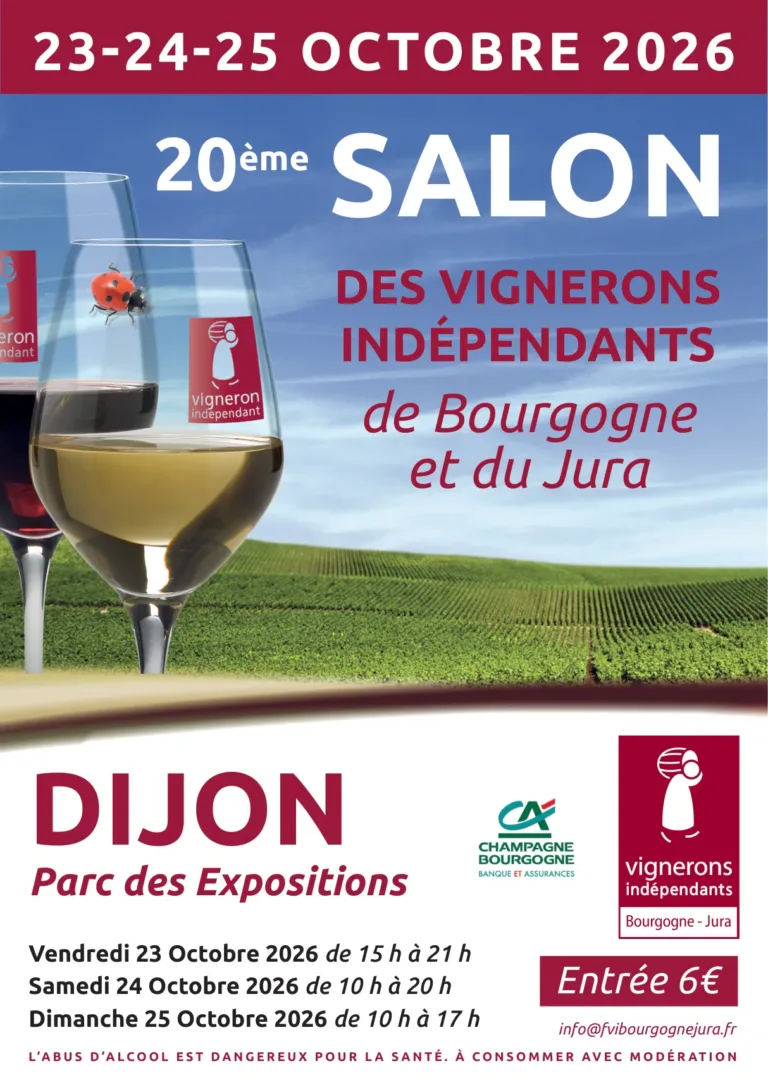 20e Salon des Vignerons Indépendants de Bourgogne et du Jura